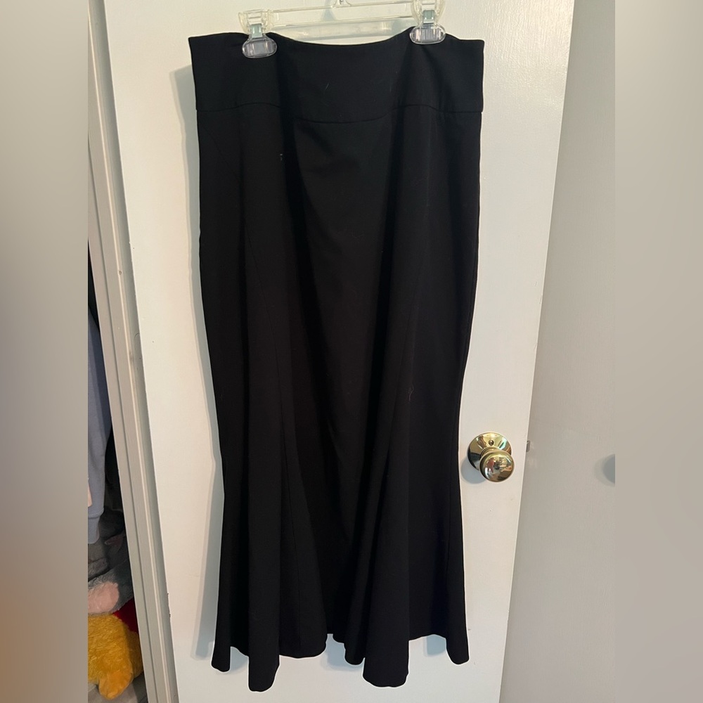 Long black skirt from Lane Bryant